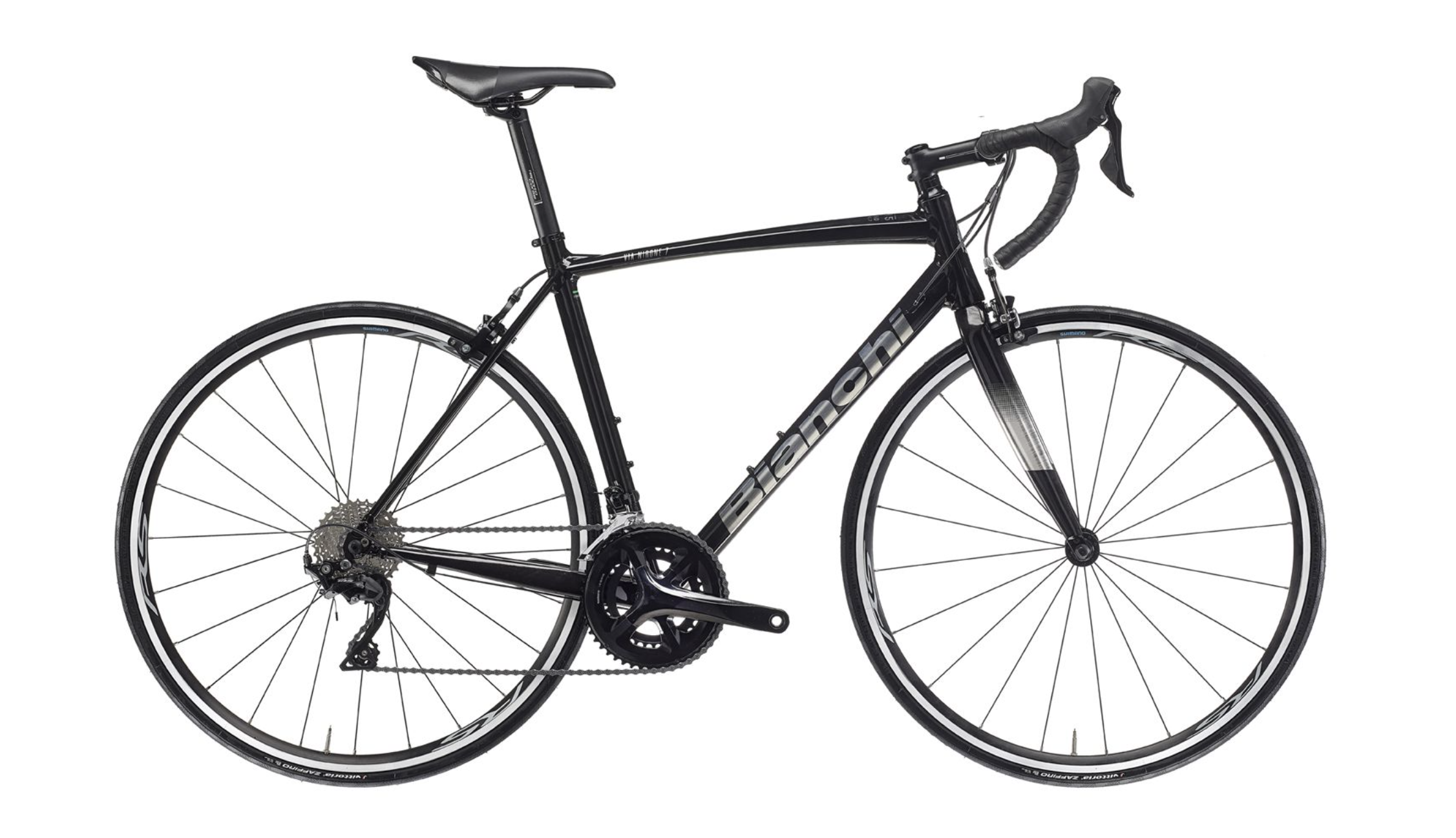 美品 BIANCHI VIANIRONE 7 105 ブラック 53size BIANCHI NIRONE 7 105 53CM — The Cycle Emporium
